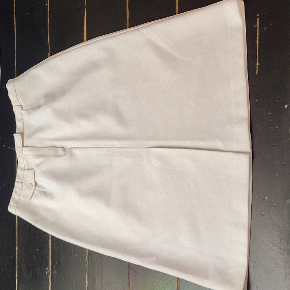 PERSONAL PETITES **VINTAGE** WOMEN'S Elegant White Skirt